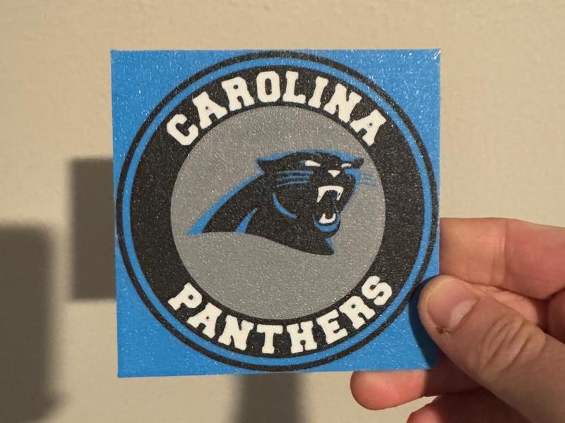 Carolina Panthers Coasters