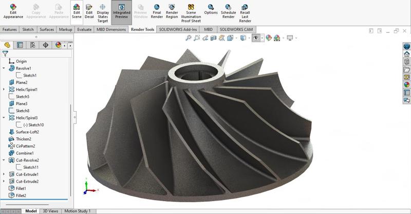 IMPELLER STL + TUTORIAL