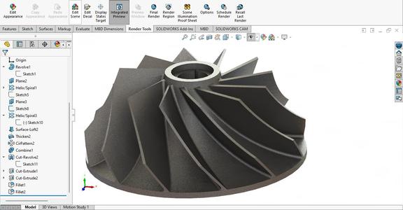 IMPELLER STL + TUTORIAL