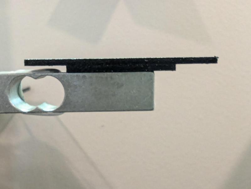 Rancilio Silvia LoadCell Mount: Slide-On, 10mm Screw Distance, Countersunk M4 Screws for Gaggiuino