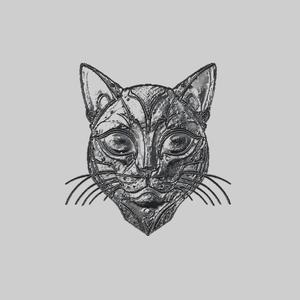 Cat Animal Metal Head