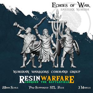 Numidian Infantry Command Group - Echoes of War: Punic Wars