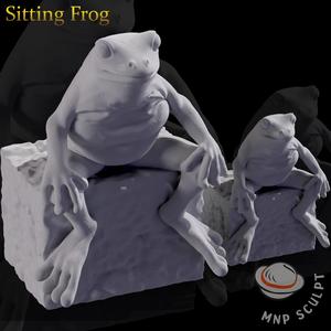 Sitting Frog