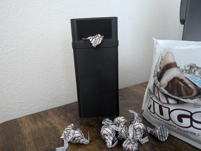 Trash Can for candy wrappers