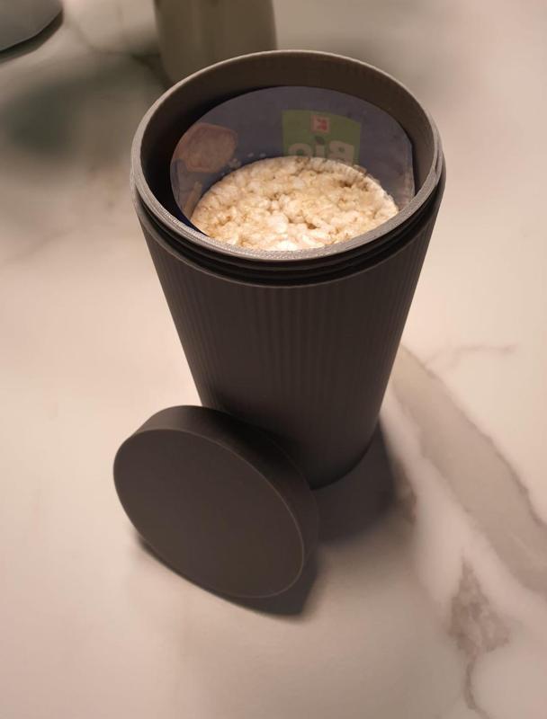 Reiswaffel box Behälter rice cake box