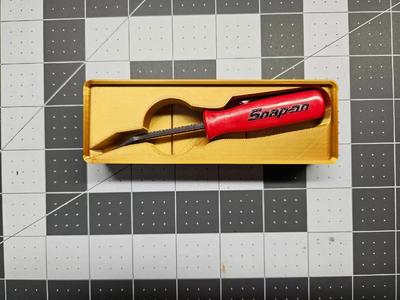 Snap-On Small Pry Bar Gridfinity   