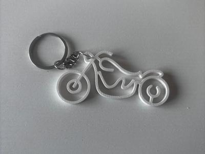 Motorcycle keychain