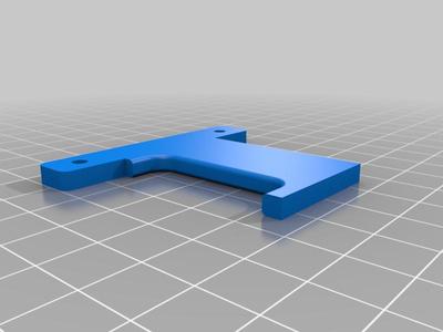 Voron V0 bed wago compartment