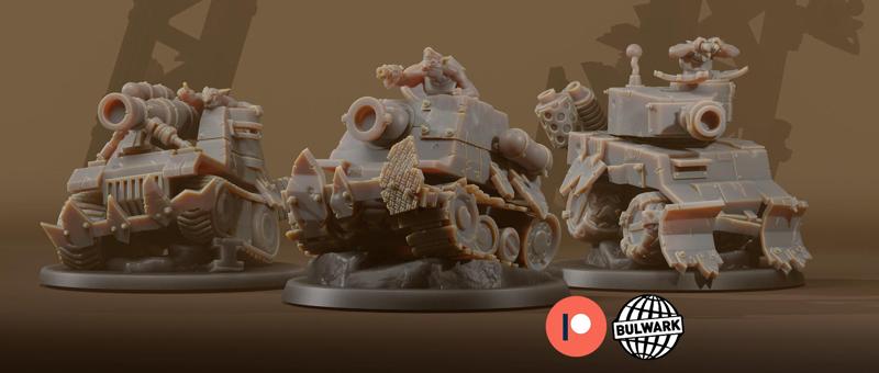 GOBLIN TANKS x3