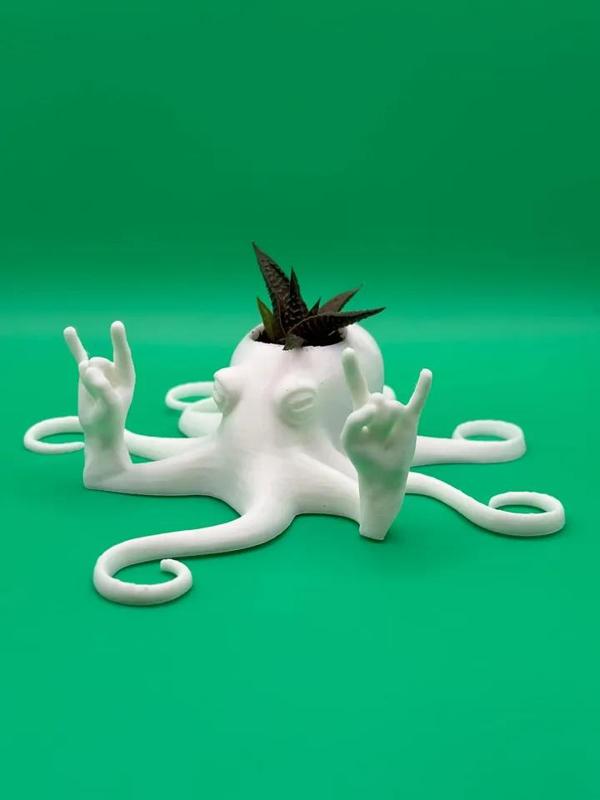 Octopus Planter Rock2Pus Remix   