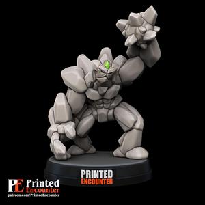 Earth Elemental - Rock Golem - Stone Giant