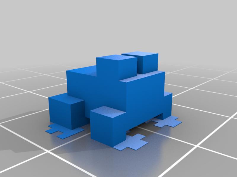 Minecraft Frog 