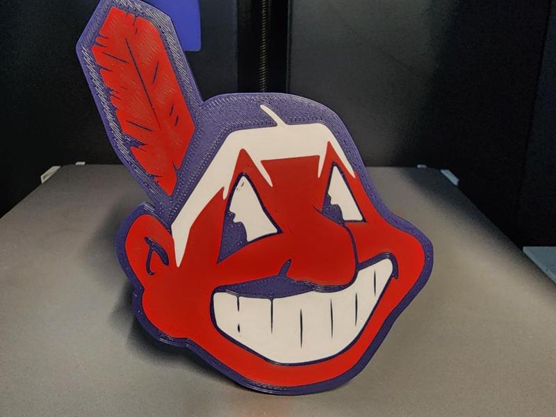Cleveland Indians Hitch Cover