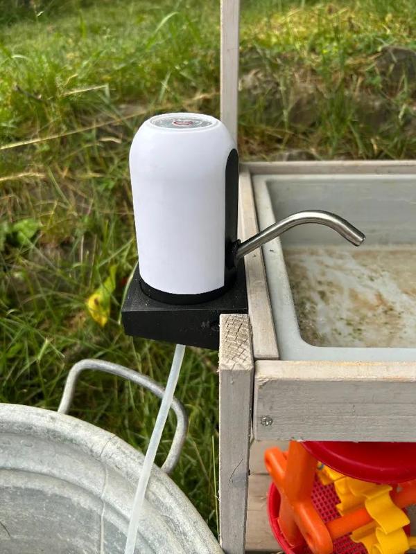 Water dispenser pump bracket / Pumpe Matschküche   