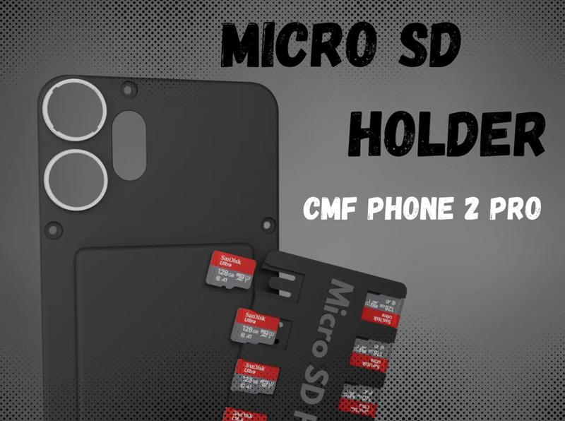 Micro SD holder for CMF Phone 2 Pro   