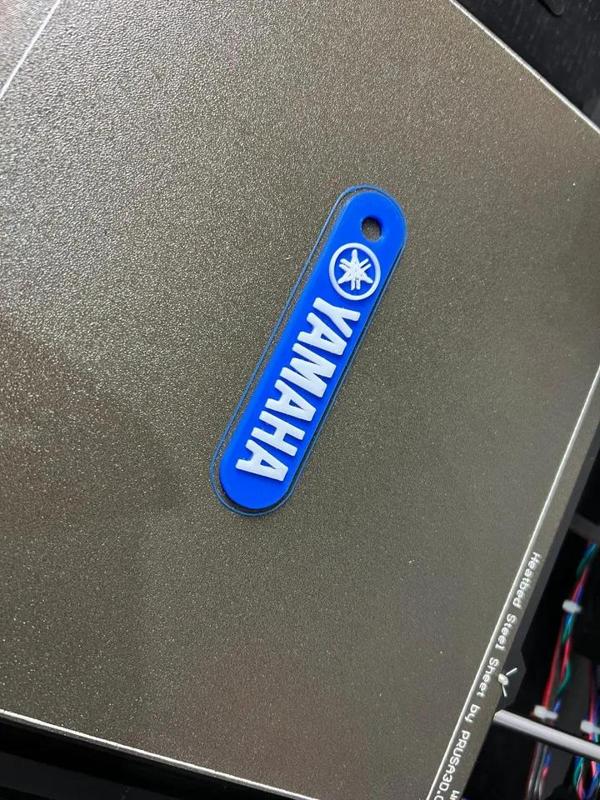 Yamaha Logo Keychain   