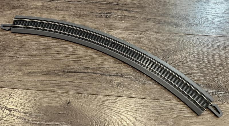 HO snap roadbed - 24" radius 45°