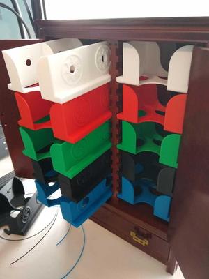 Magic deck tray for CD holder