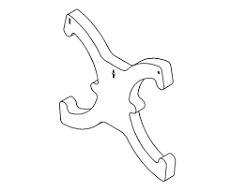 Camshaft retainer 303-1097 Ford 1.6