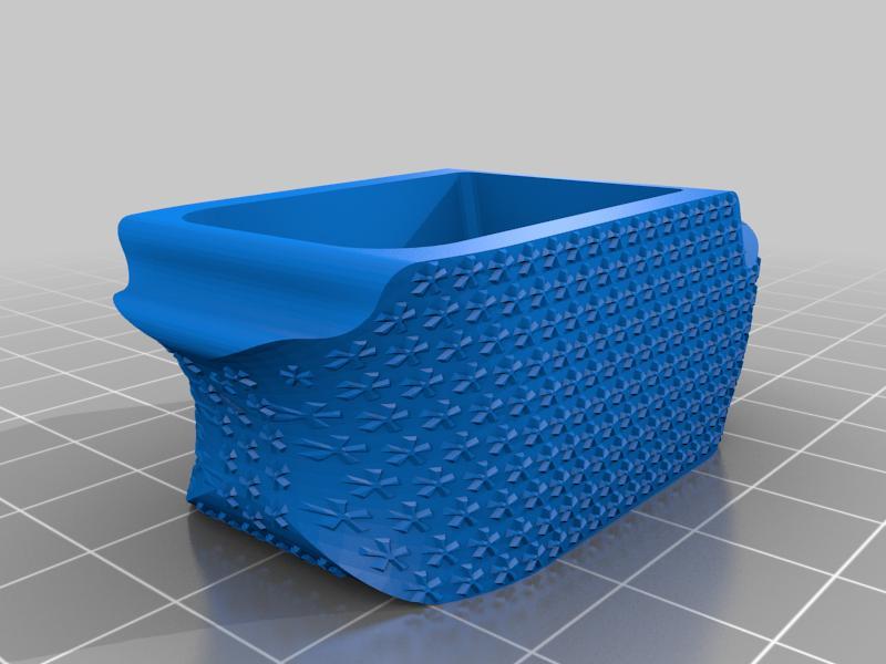 textured g19 to g26 magazine adapter