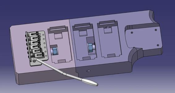 Clodocaster JAZZ - Tremolo kit (6 points)   