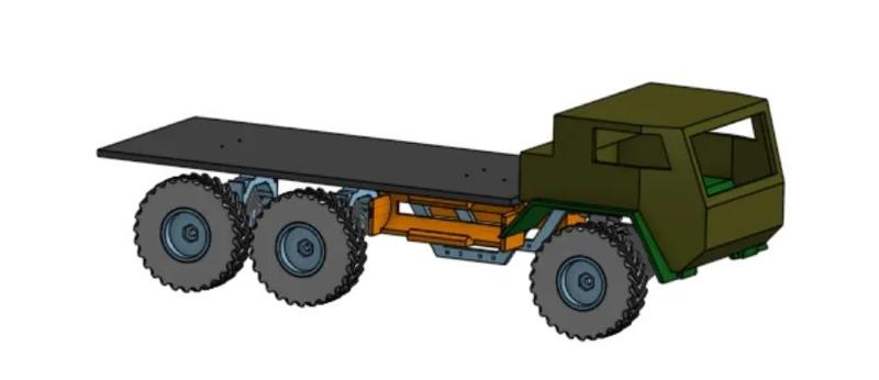 6x6 scx24 flat bed   