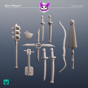 Ujino Hikigaeri | Kitbash Weapons