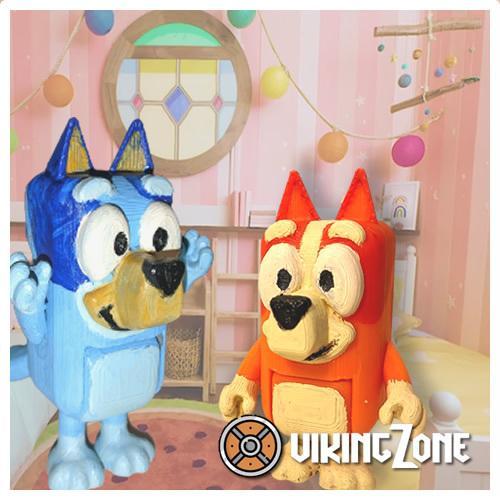 Bluey and Bingo Articulated