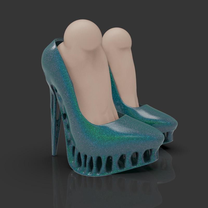 shoes + foot / 10 3d shoes / model for bjd doll / 3d printing / 3d doll / bjd / ooak / stl / articulated dolls / file