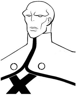 Martian Manhunter stencil 2