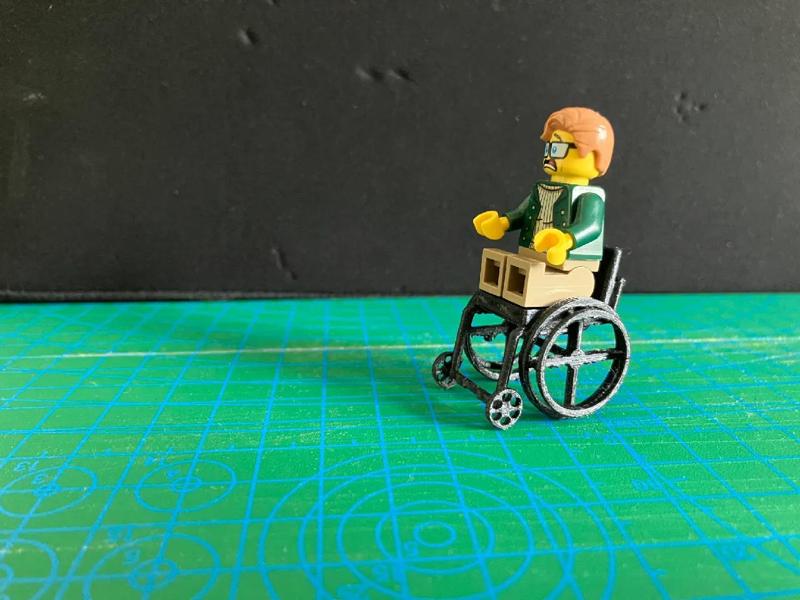 Active wheelchair lego minifigure   