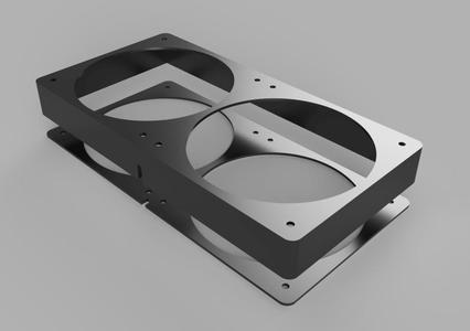 Double FAN Case 120mm