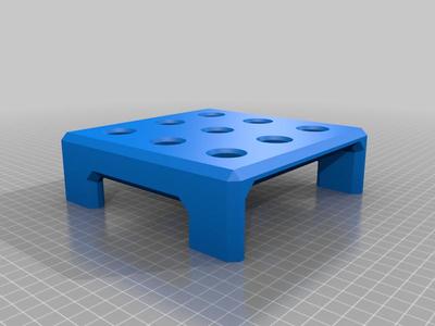 Tormach TTS Tool holder Bench top Storage Rack 9 tools