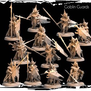 Goblin Guards - 12 poses - Army of Darkness: Greenskins