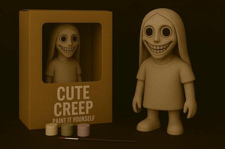 Cute Creep – Paint-It-Yourself   