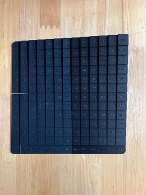 Braille Multiplication Table 12x12   