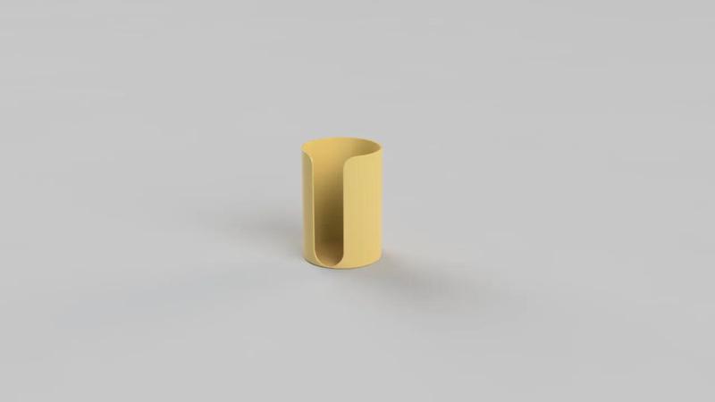 Minimalist Facial Pad Dispenser   