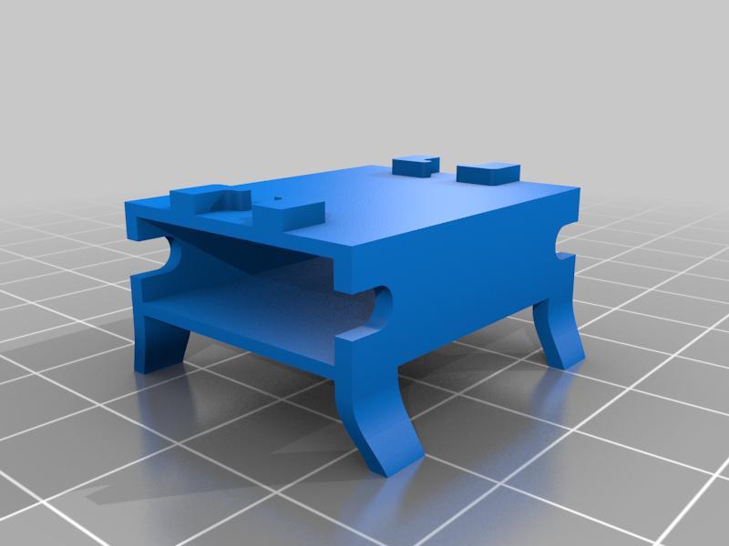 Battery holder & landing gear for M5Stack Atom Fly