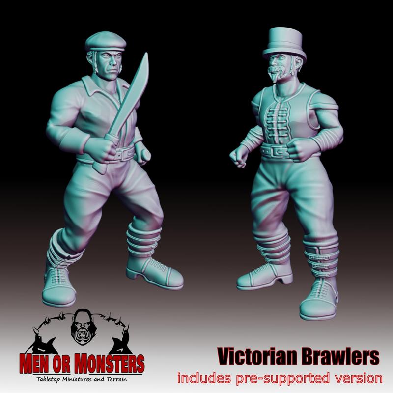 Victorian Brawlers - Fighters