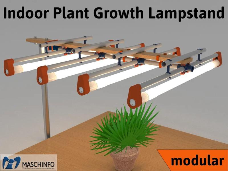 Lamp Stand For Indoor Plant Growth   