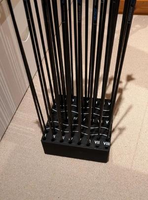 8x8 Arrow Stand 220x220x82mm | Pfeilständer   