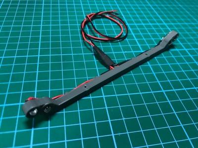Tamiya TT01E Buggyra Front Leds mount