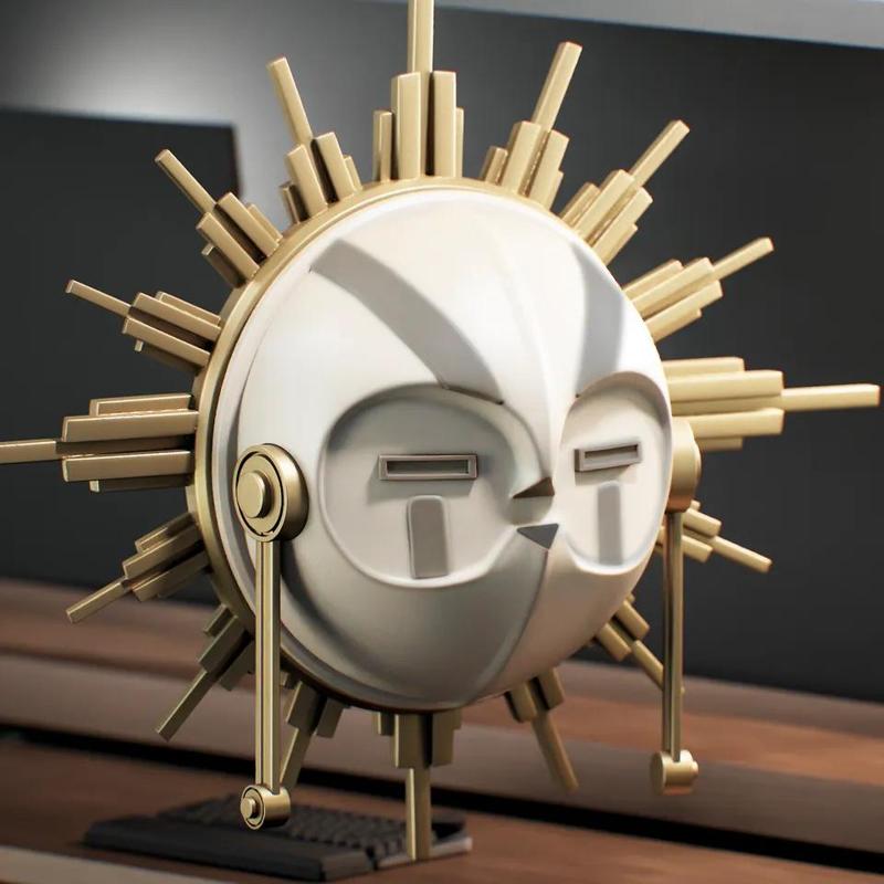 Esquie Expedition 33 mega pack Hanging Mask & Usable Mask - Esquie's - Clair Obscur - Clair Obscur Expedition 33 - Esquie's Nest - Expedition 33   