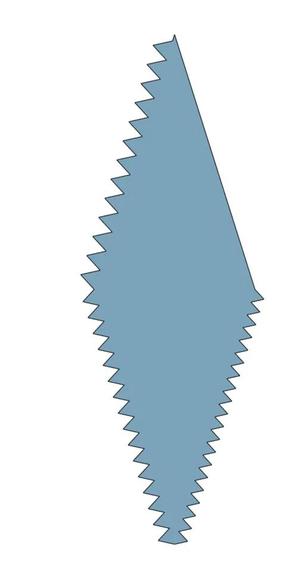 Thread Pitch Gauge 1mm - 1.5mm   