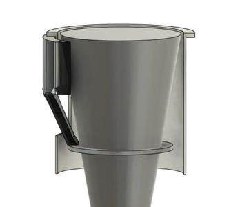 Broken Lower Spray Arm Support (broken locking tab) fix for GE Dishwasher; Part No. WD12X10244