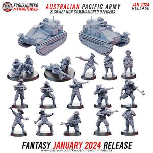 January Sci-FI 2024 Release - Australian Pacific Army