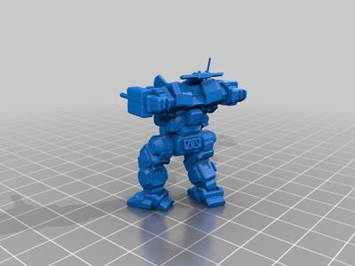 American Mecha: German Hunter-mecha (Alpha Variant)