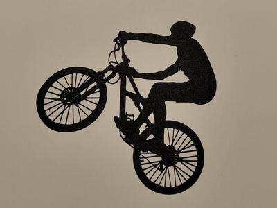 biker wall art
