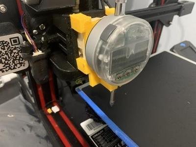 Ender 3 v2 Dial Indicator Holder for Satsana with 4020 fans