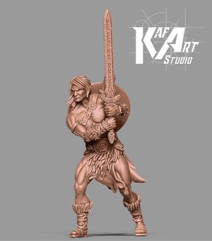 Barbarian - 35 mm Scale